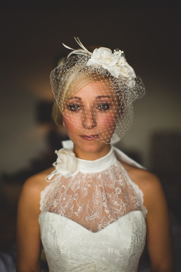 Halterneck Wedding Dress by Kate Sherford