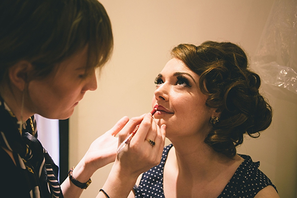 Childhood sweethearts tie the knot