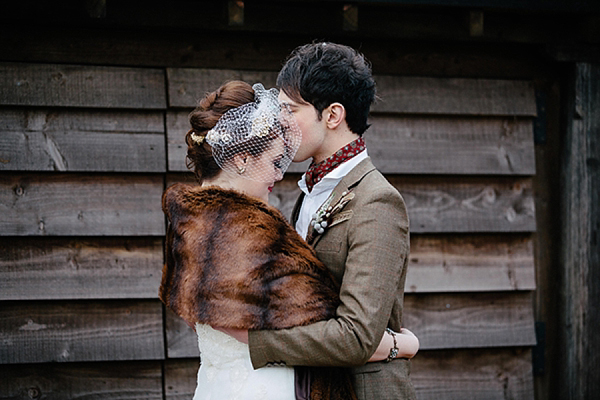 Childhood sweethearts tie the knot