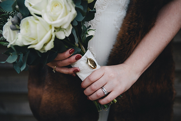 Childhood sweethearts tie the knot