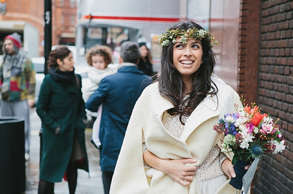A London Bride wearing Chloe