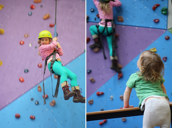 Eska climbing at softplay today - her first time! 
