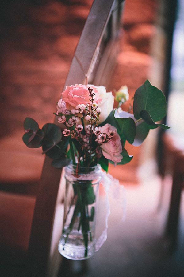 Childhood sweethearts tie the knot