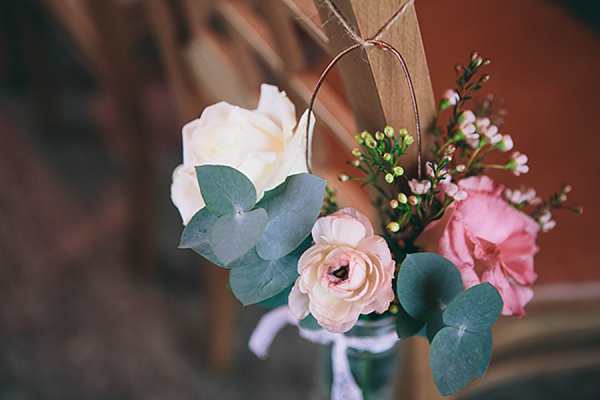 Childhood sweethearts tie the knot