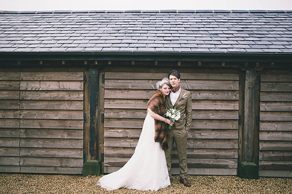 Childhood sweethearts tie the knot