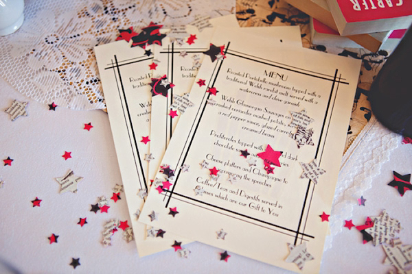 A 1920s and 1930s Vintage American Literature Inspired Wedding