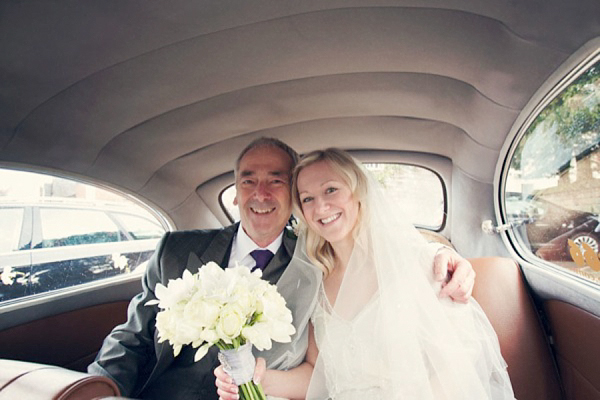 Eden by Jenny Packham VW Beatle Wedding