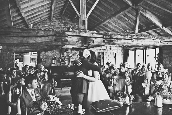 Glory Days Vintage Wedding Dress Summer Yurt Wedding photography by Andy Wardle