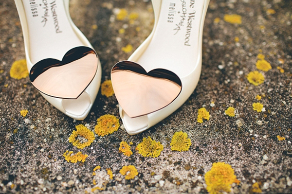 Callie by Jenny Packham Wedding Dress Vivienne Westwood Wedding Shoes