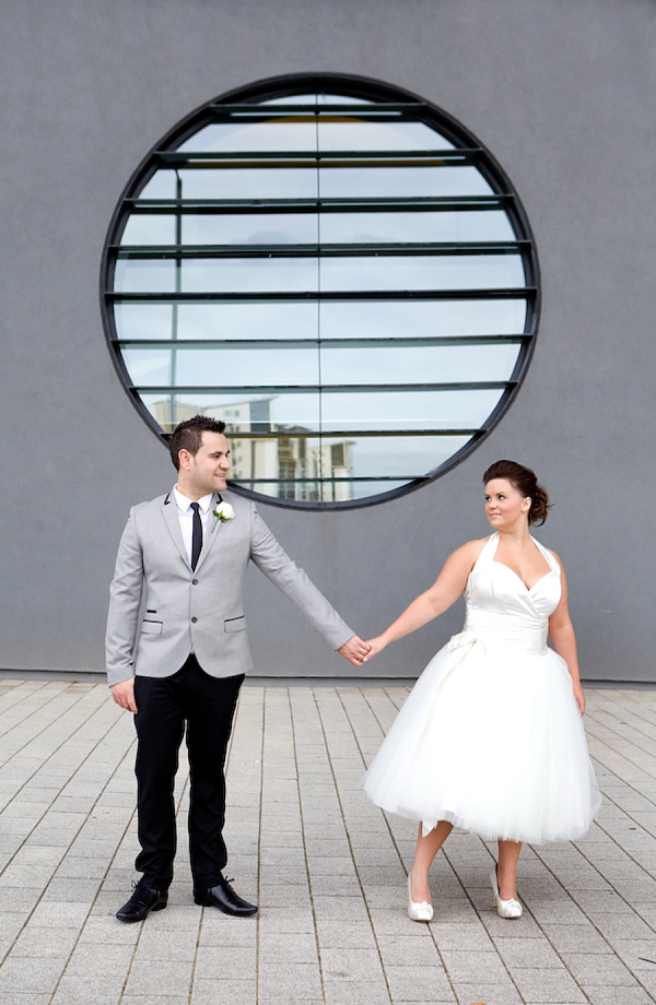 Intimate 4 person wedding in Newcastle Upon Tyne photography by Katie Byram