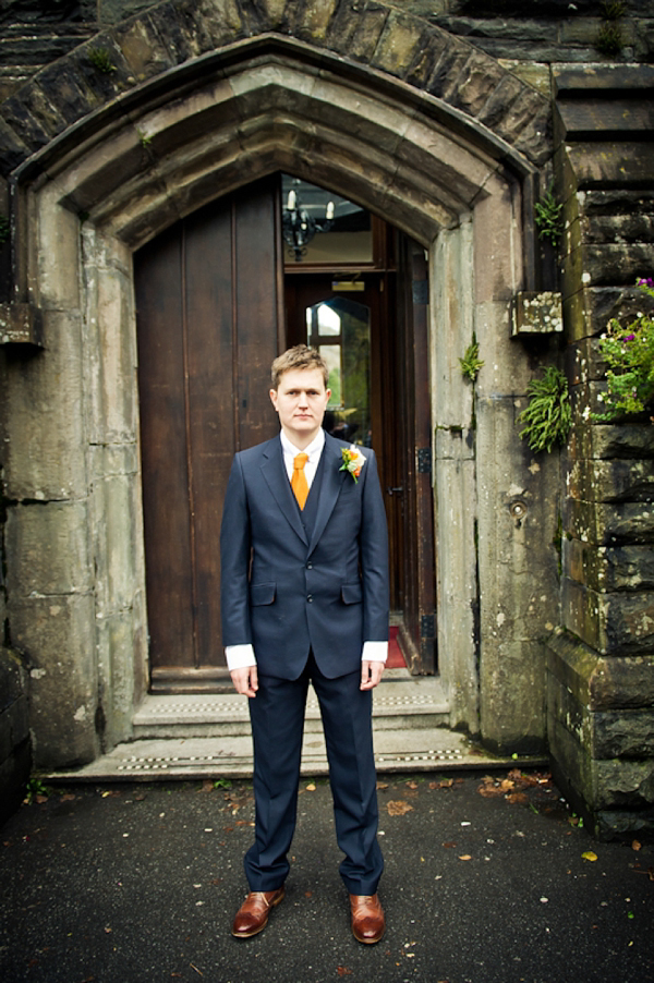 Orange theme wedding photos by Jake Morley