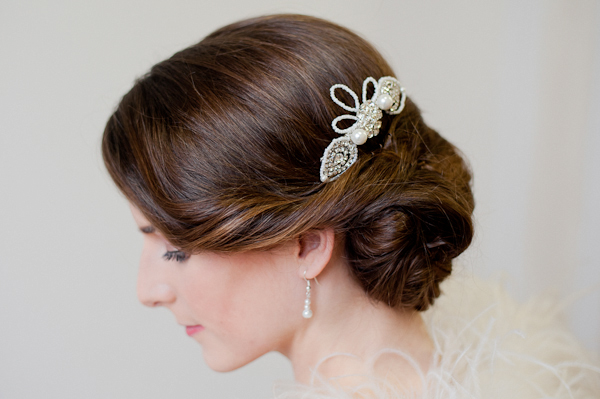 Vintage style wedding headpieces by Connie and Dollie The Sweetpea Collection