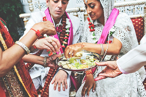 A multicultural Indian English wedding at Sezincote House photography by John Day