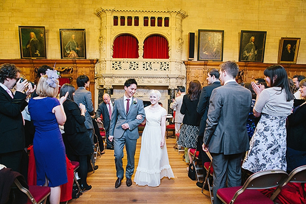 A bride wearing her Mums 1980s wedding dress with photography by Kirsten Mavric