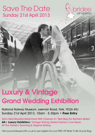 The Luxury & Vintage Grand Wedding Exhibition - come see me, I'll be selling/signing books! 