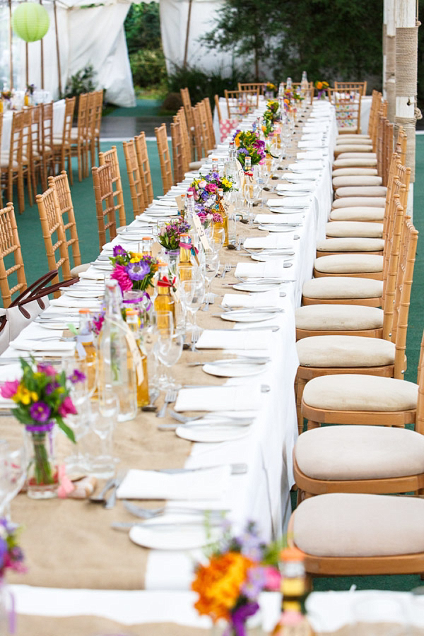 A Bright and Colourful Somerset Marquee Wedding | Love My Dress®, UK ...
