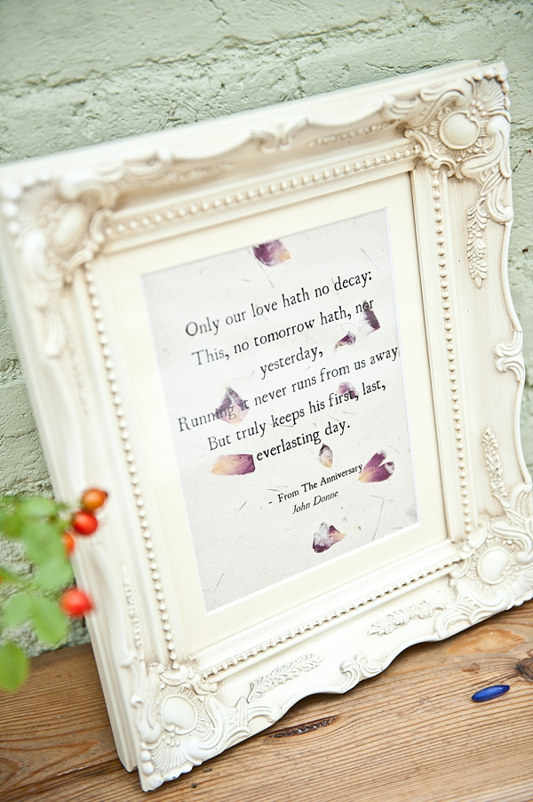 Ornithology and birds inspired wedding