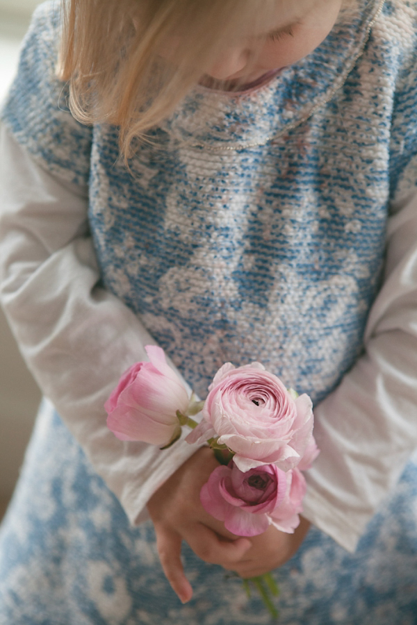 Ranunculus floral crown spring wedding flowers  Cat Hepple Photography