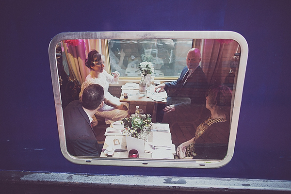 1960s inspired short wedding dress Electric Cinema Wedding Photos by Anna Hardy