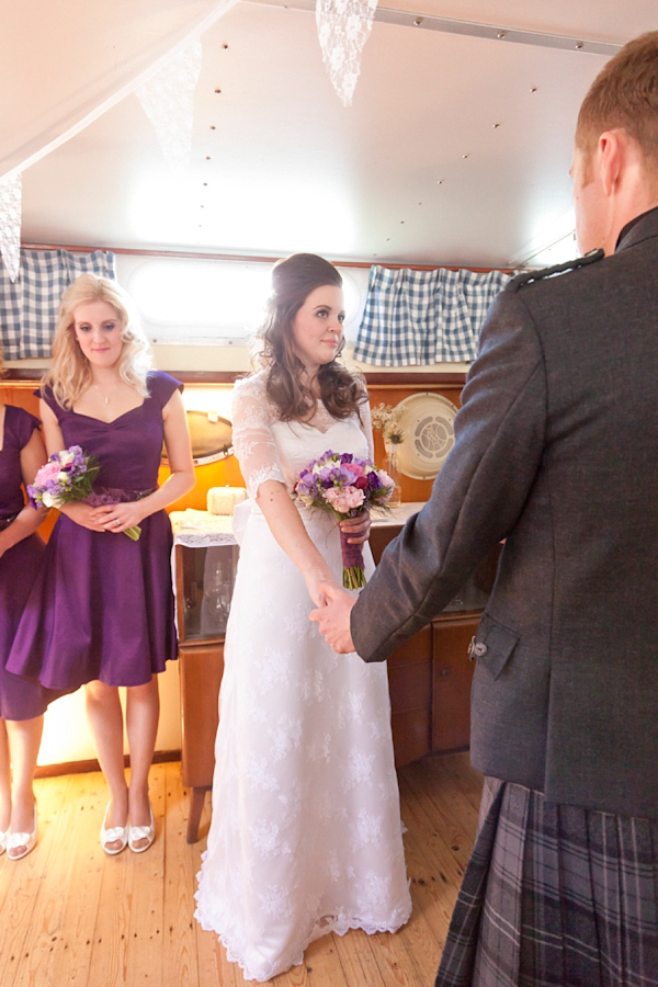 Wedding on a boat