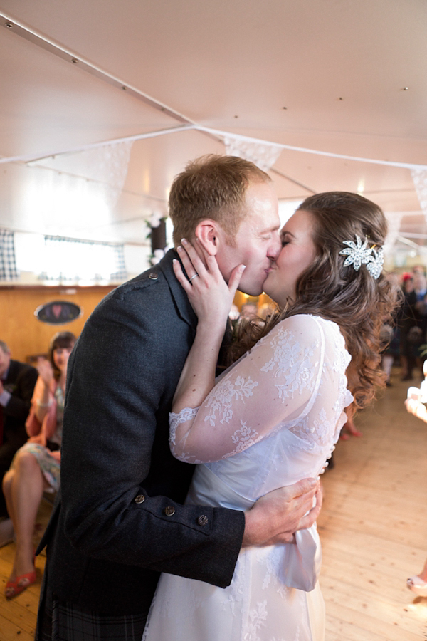 Wedding on a boat