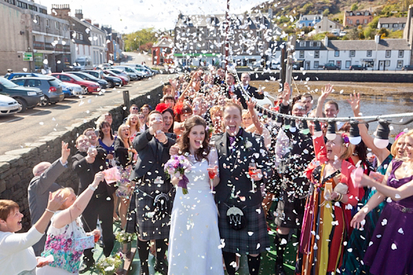 Wedding on a boat