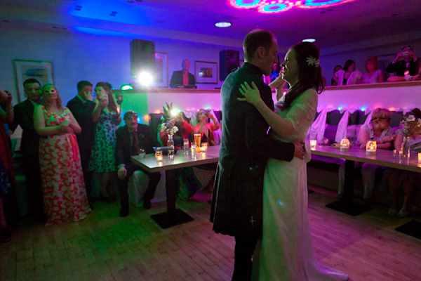 Wedding on a boat