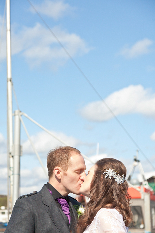 Wedding on a boat