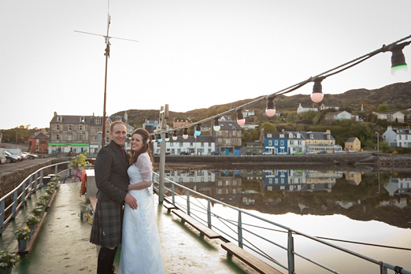 Wedding on a boat