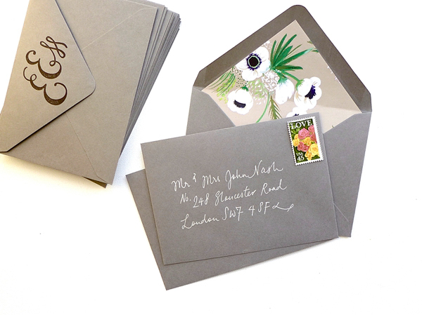 How To Create Fancy Wedding Envelopes & Envelope Liners + 15% Off