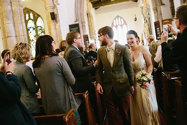 Preoved Jenny Packham Wedding Dress vintage British Countryside Wedding