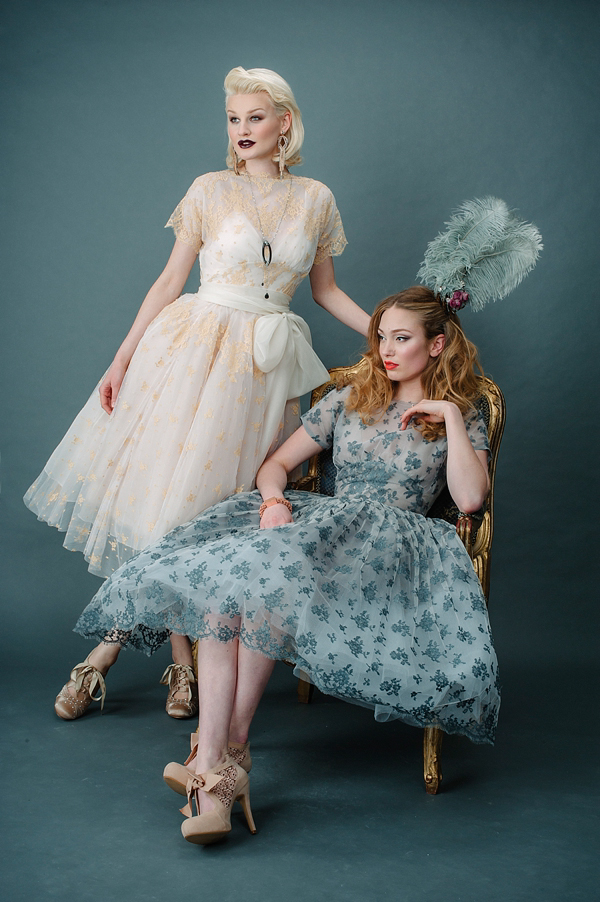 Joanne Fleming Femme Fatale and French Fancies Vintage Inspired Wedding Dresses