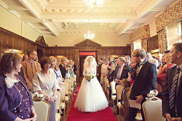 Tara Keeley wedding dress Ellingham Hall wedding