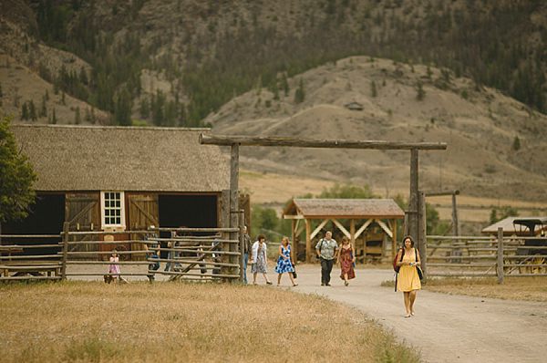 Cowboy ranch wedding