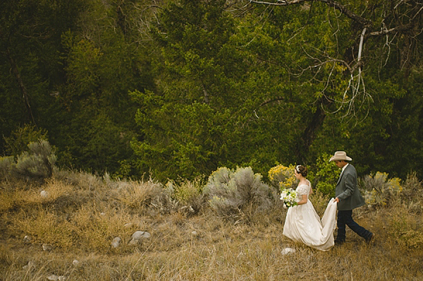 Cowboy ranch wedding