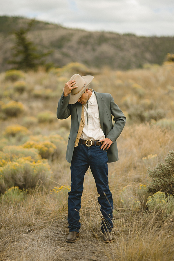 Cowboy ranch wedding