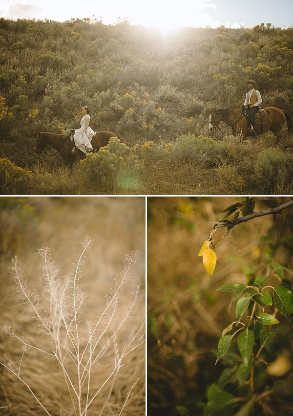 Cowboy ranch wedding