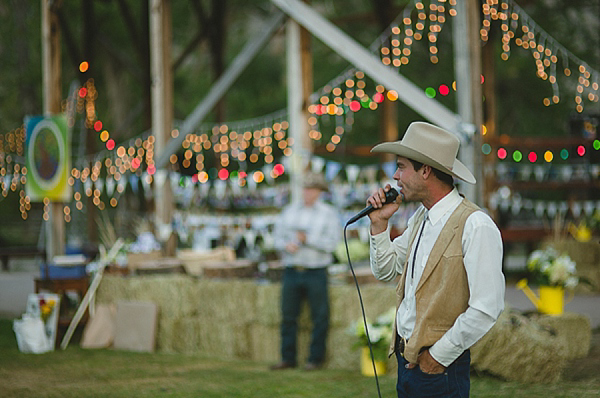 Cowboy ranch wedding