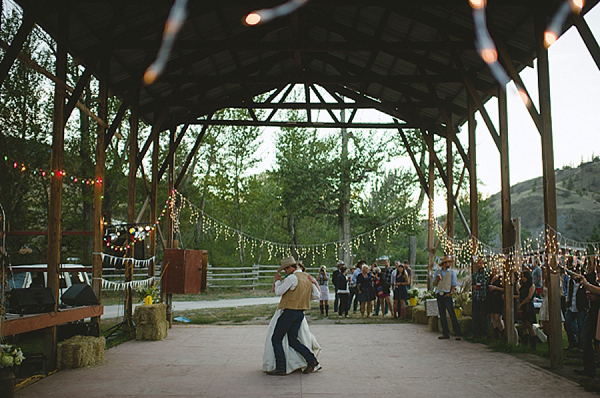 Cowboy ranch wedding