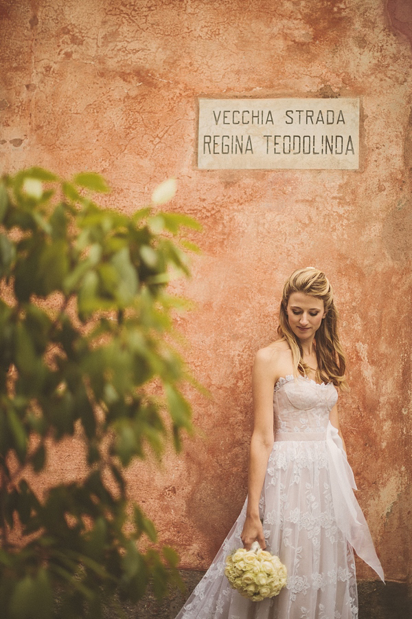 Mira Zwillinger wedding dress Lake Como Italy