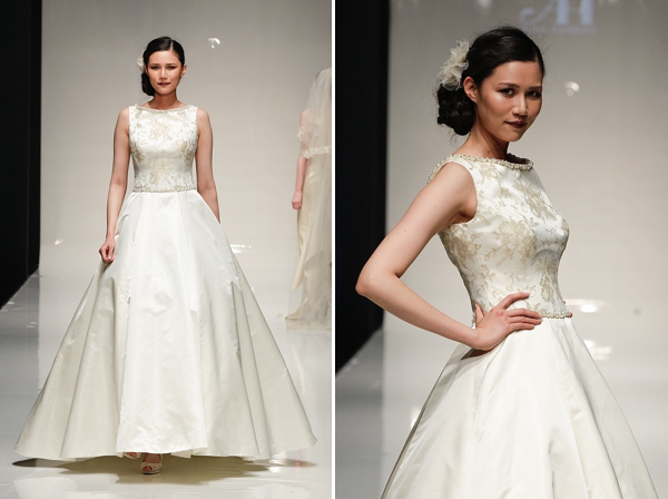 Tmeless Beauty collection by Alan Hannah wedding dresses made in England