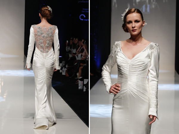 Tmeless Beauty collection by Alan Hannah wedding dresses made in England