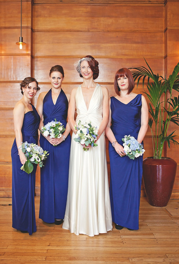 A 1920s an 1930s Art Deco Inspired Wedding // Francesca Wedding Dress by Jenny Packham // Photography by Laura McCluskey