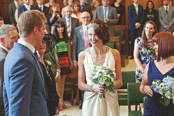 A 1920s an 1930s Art Deco Inspired Wedding // Francesca Wedding Dress by Jenny Packham // Photography by Laura McCluskey