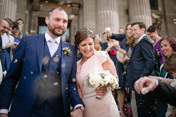 Roland Mouret Wedding Dress // London Bride // Photography by Tom Ravenshear