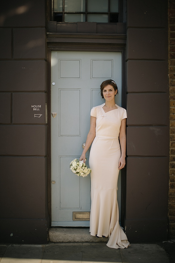 Roland Mouret Wedding Dress // London Bride // Photography by Tom Ravenshear