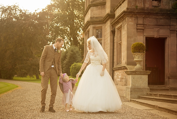 Tara Keeley wedding dress Ellingham Hall wedding