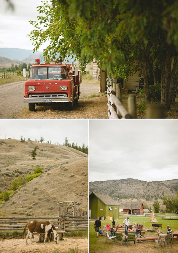 Cowboy ranch wedding