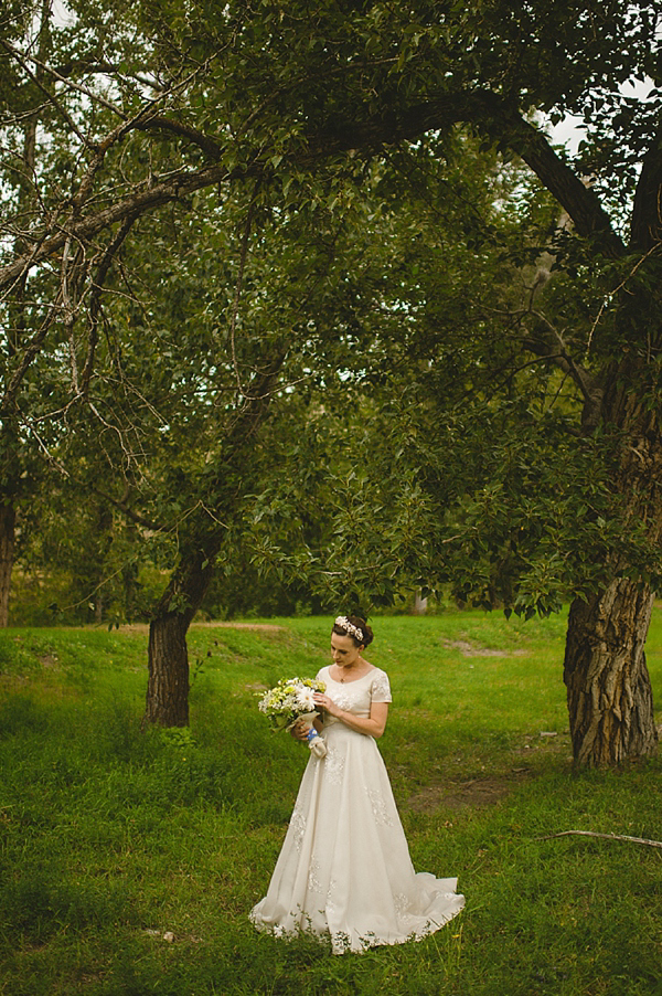 Cowboy ranch wedding