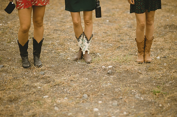 Cowboy ranch wedding